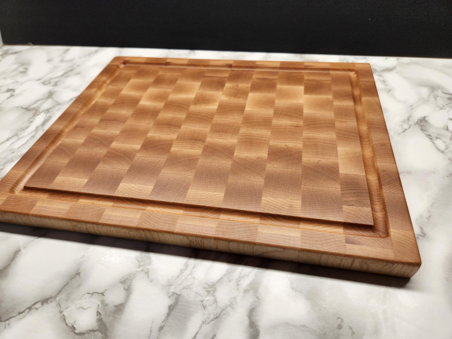 Hand-Crafted Maple End Grain Cutting Board