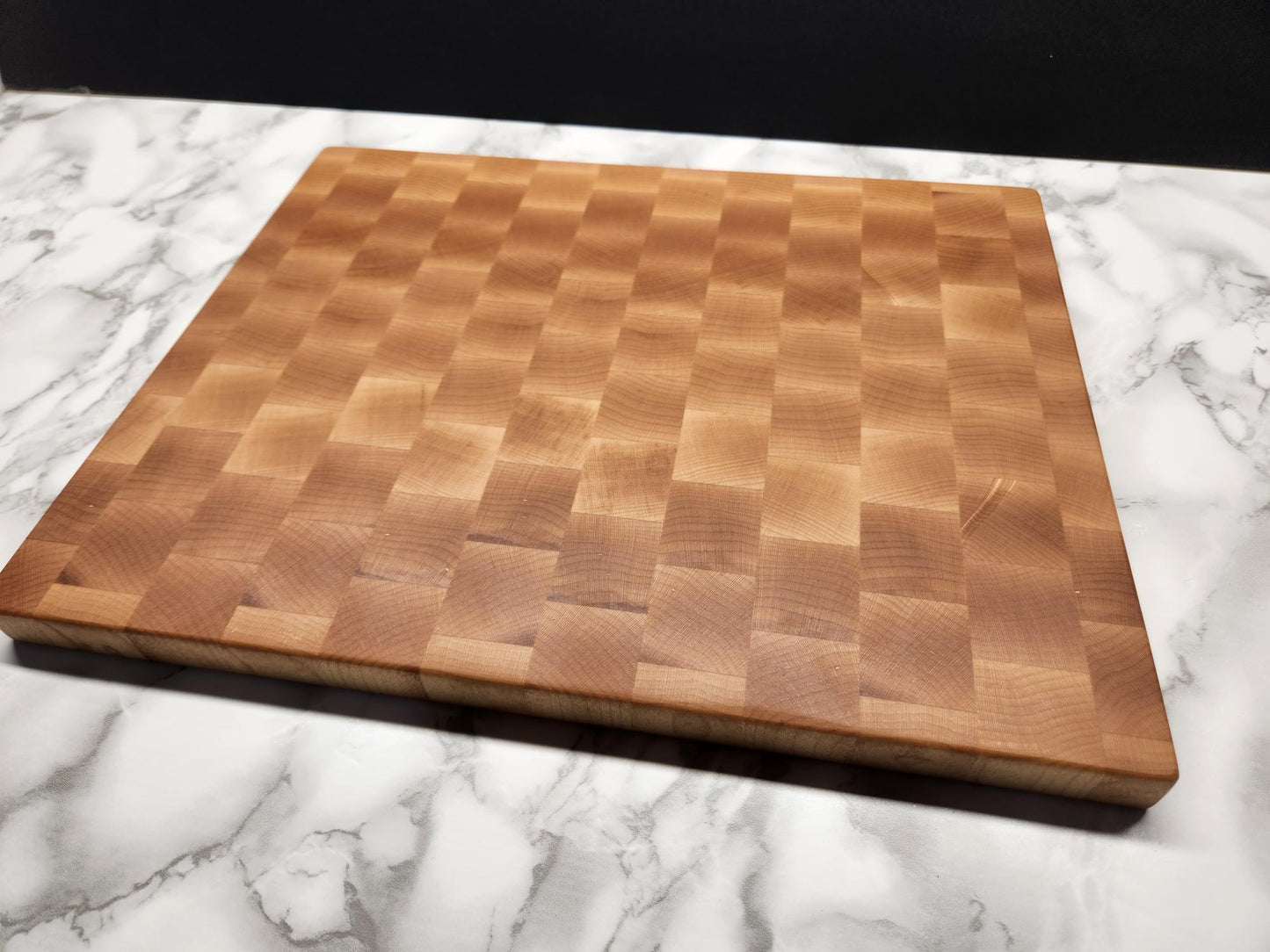 Hand-Crafted Maple End Grain Cutting Board