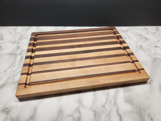 Hand-Crafted Walnut Maple Gradient Cutting Boards