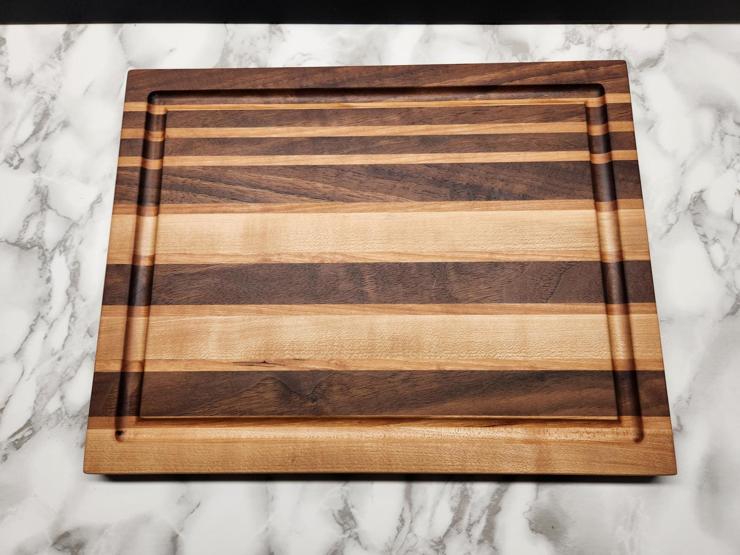 Hand-Crafted Pinstripes Cutting Boards