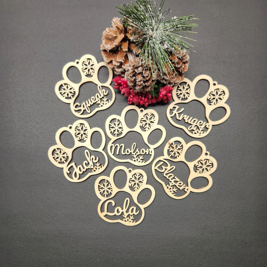 Birch Pet Ornaments