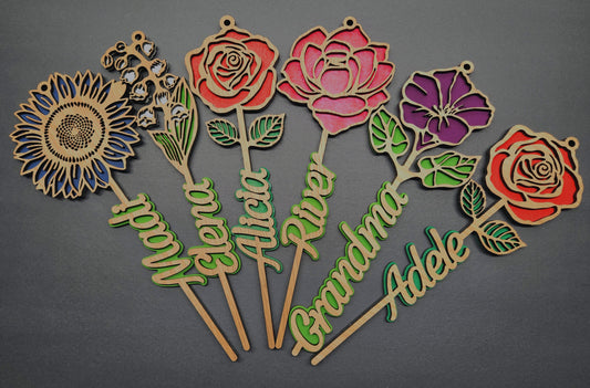 Personalized Forever Flowers