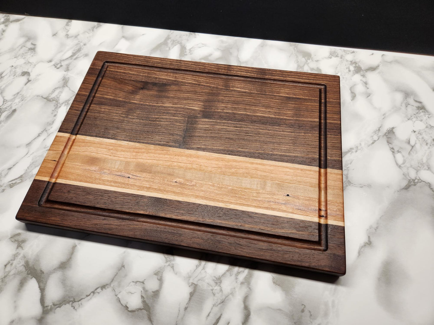 Hand-Crafted Double Strip Cutting Boards