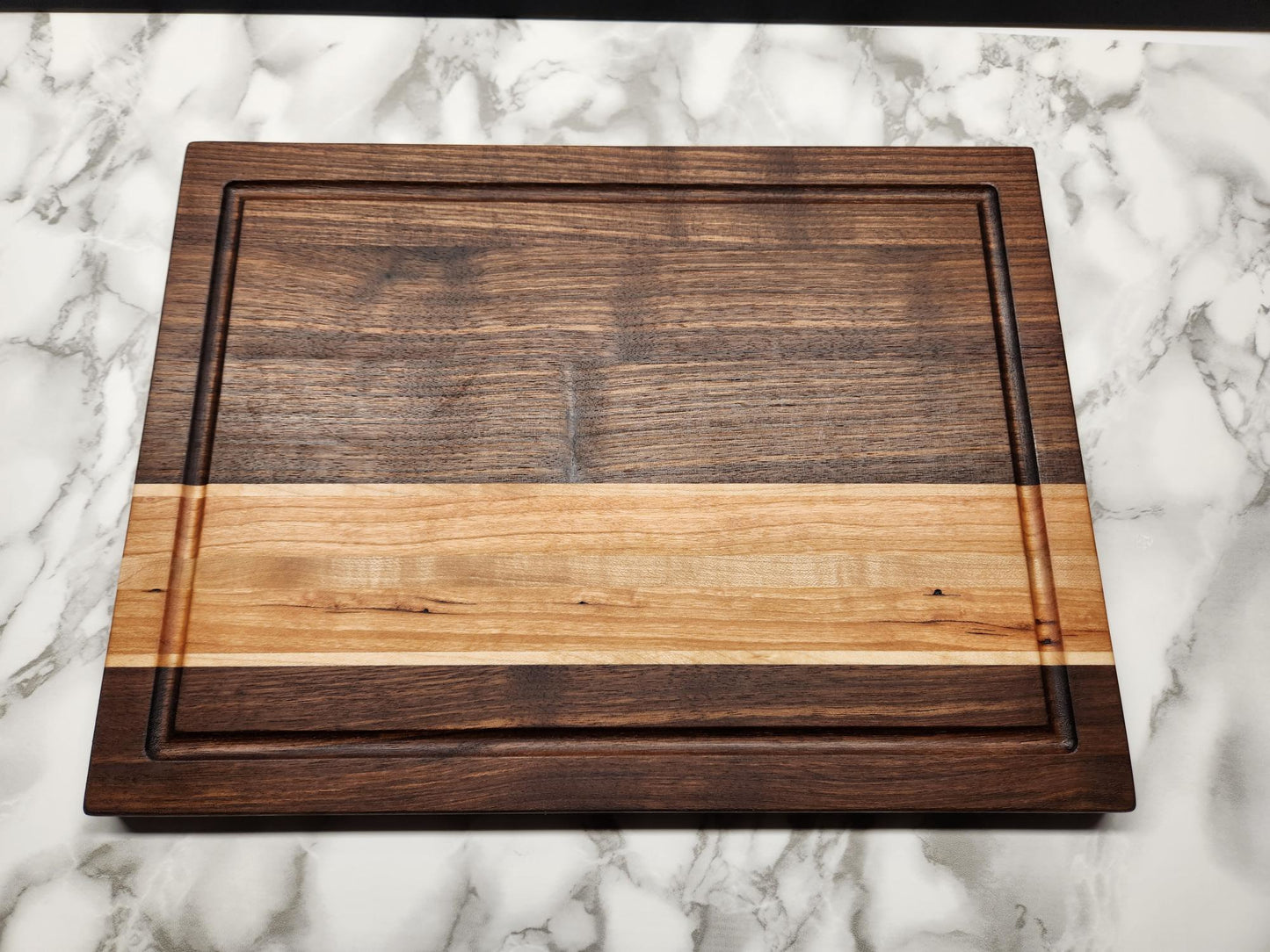 Hand-Crafted Double Strip Cutting Boards