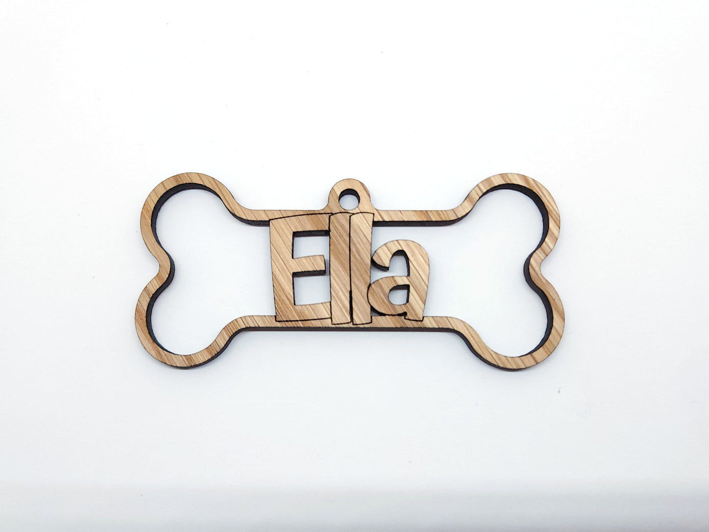 Floating Dog Bone Ornament