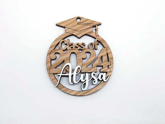 Graduation Ornament (Two-Layer Design)