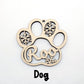 Pet Paw Ornament