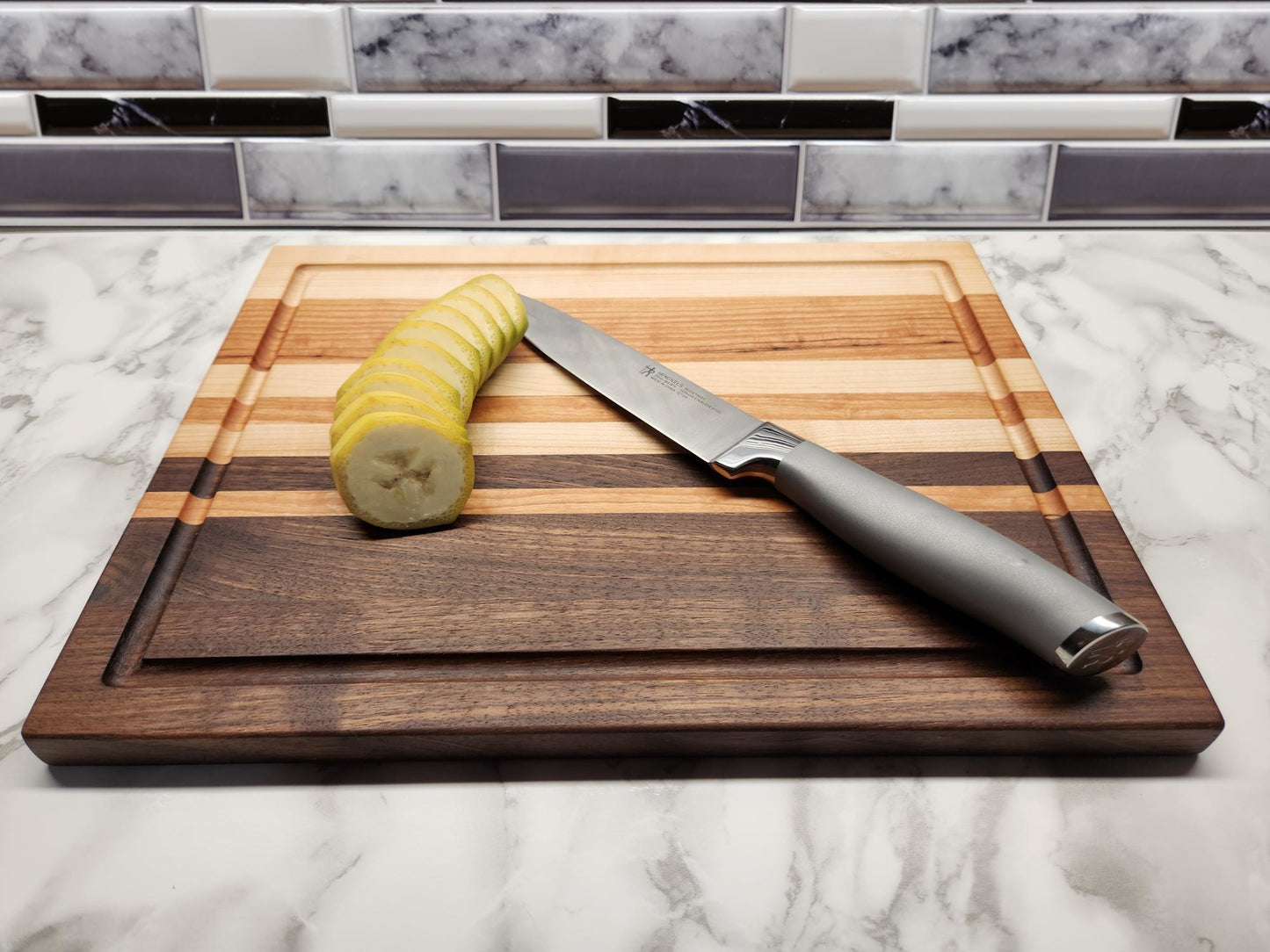 Hand-Crafted Walnut Fade Cutting Boards