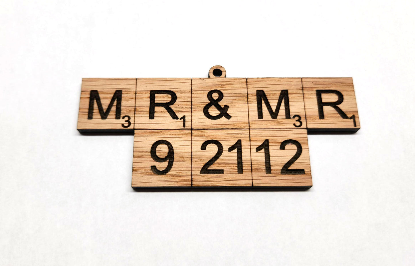 Wedding Date Ornaments