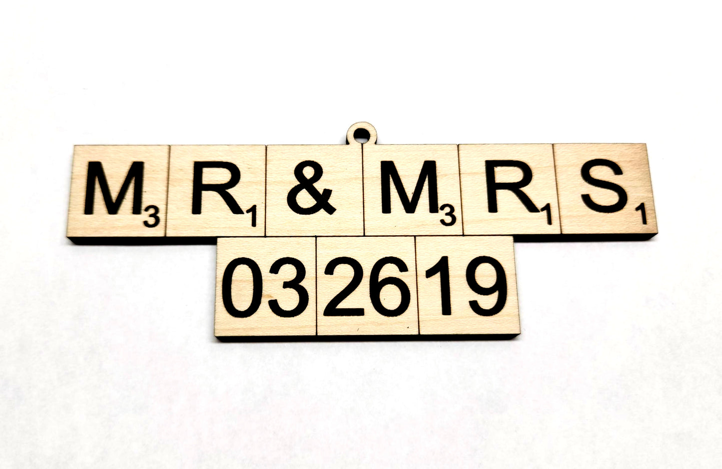 Wedding Date Ornaments